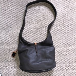 UGG leather crossbody hobo